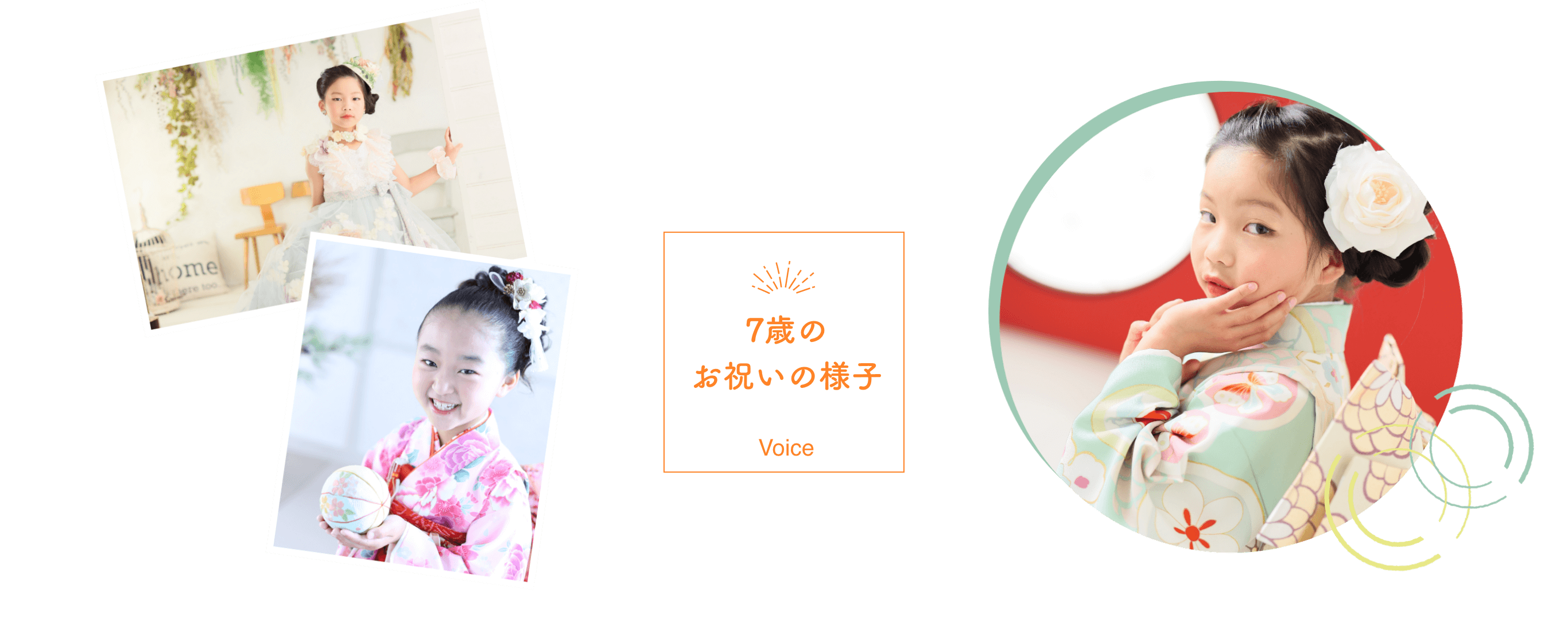 7歳のお祝いの様子