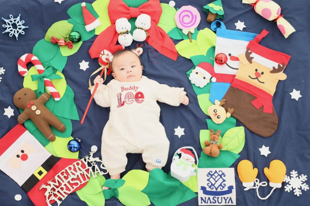 11月のベビーアート🎄